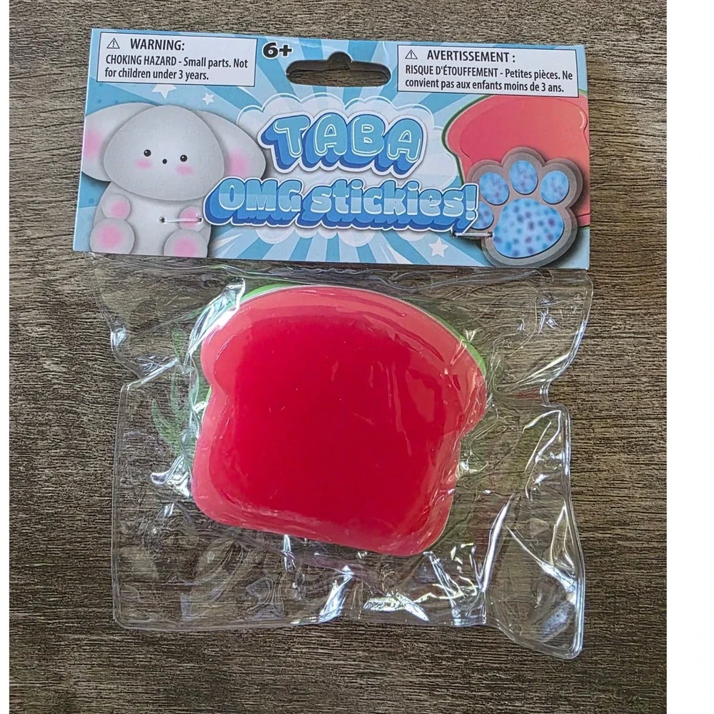 Taba-Pops Squishy Bundle Sour Patch Kids Scented Taba OMG Stickies 4pc Set New